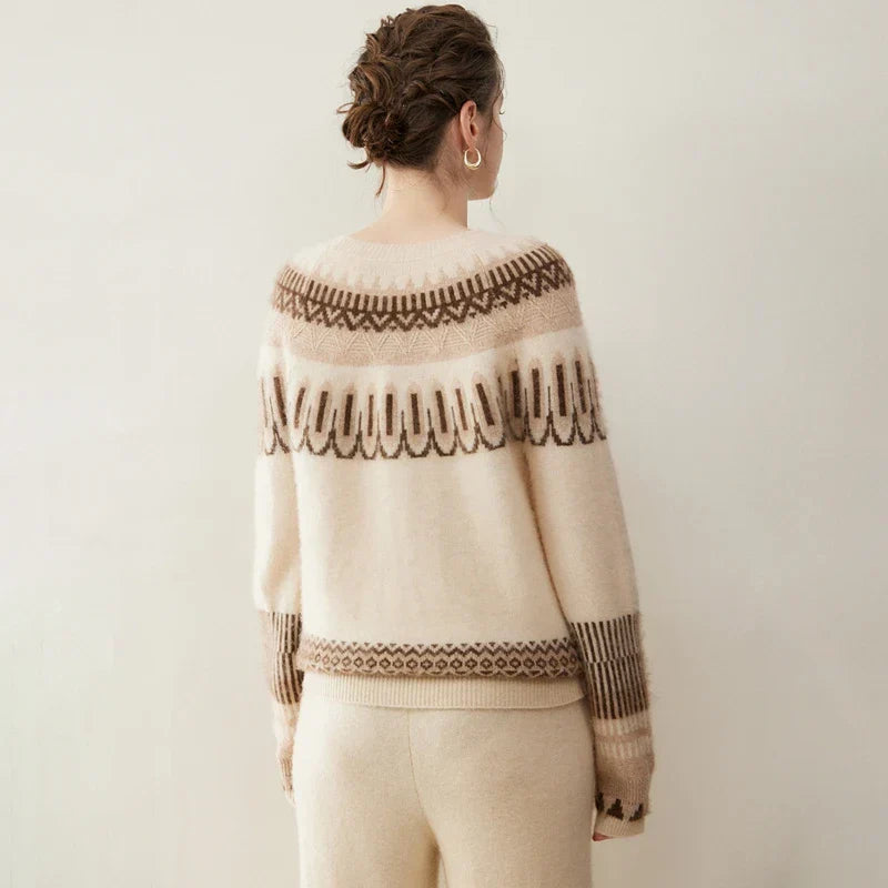 | Fair Isle Cashmere Sweater
