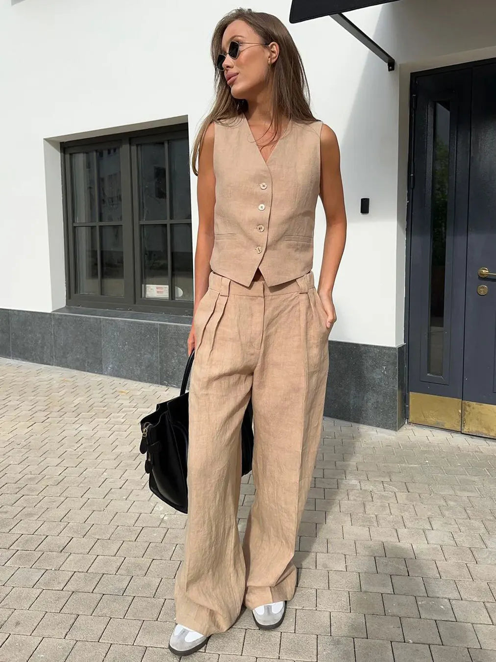| Linen Trouser Set