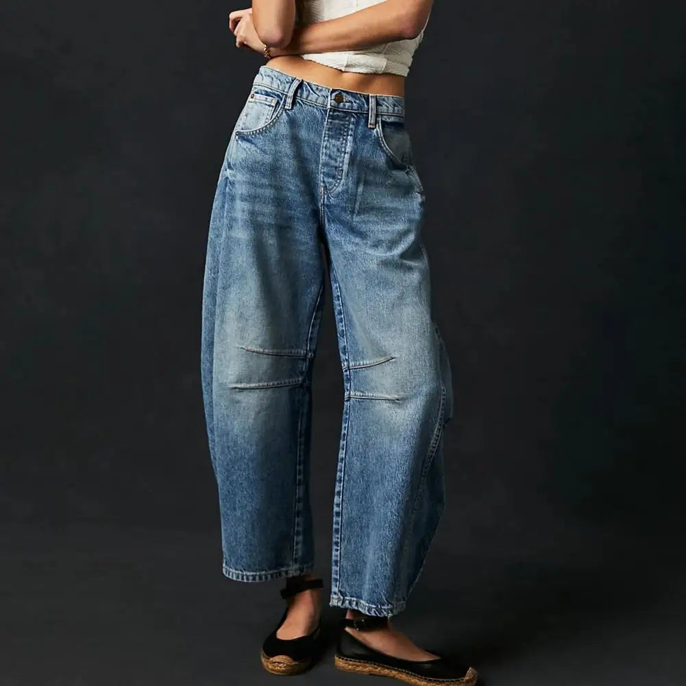 | Barrel-Leg Denim