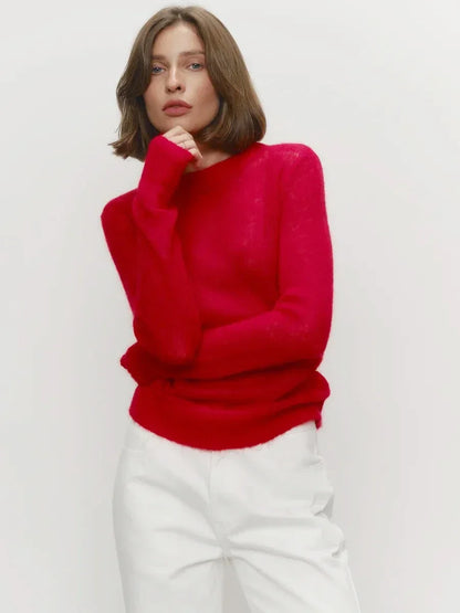 | Mohair Crewneck