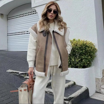 | Suede Gilet