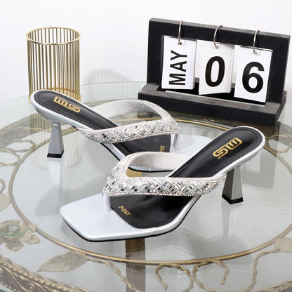 Stylish summer stiletto high heel sandals for women