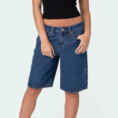 Striped Baggy Boyfriend Short
