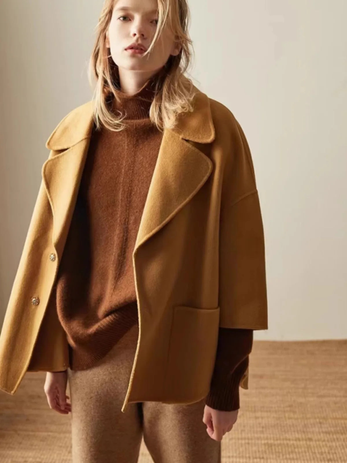 | Cashmere Turtleneck