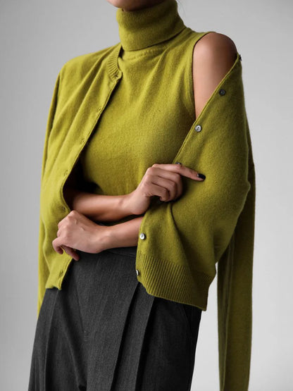 | High-Neck Vest