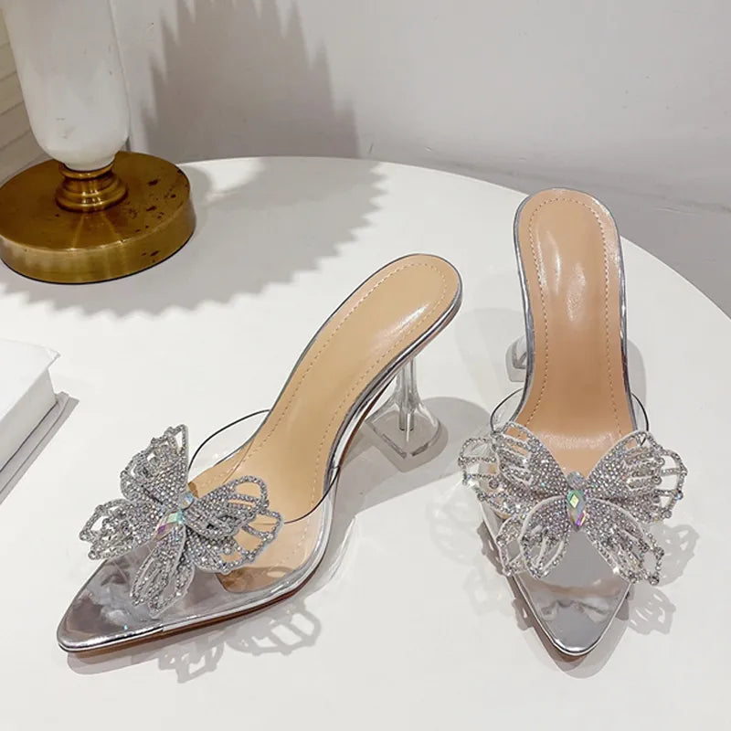 Summer High Heels Slippers for Sexy Street Style Woman