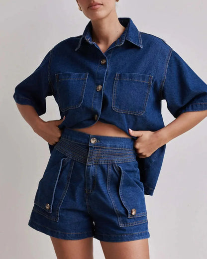 | 100% Cotton Denim Set