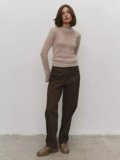 | Mohair Crewneck