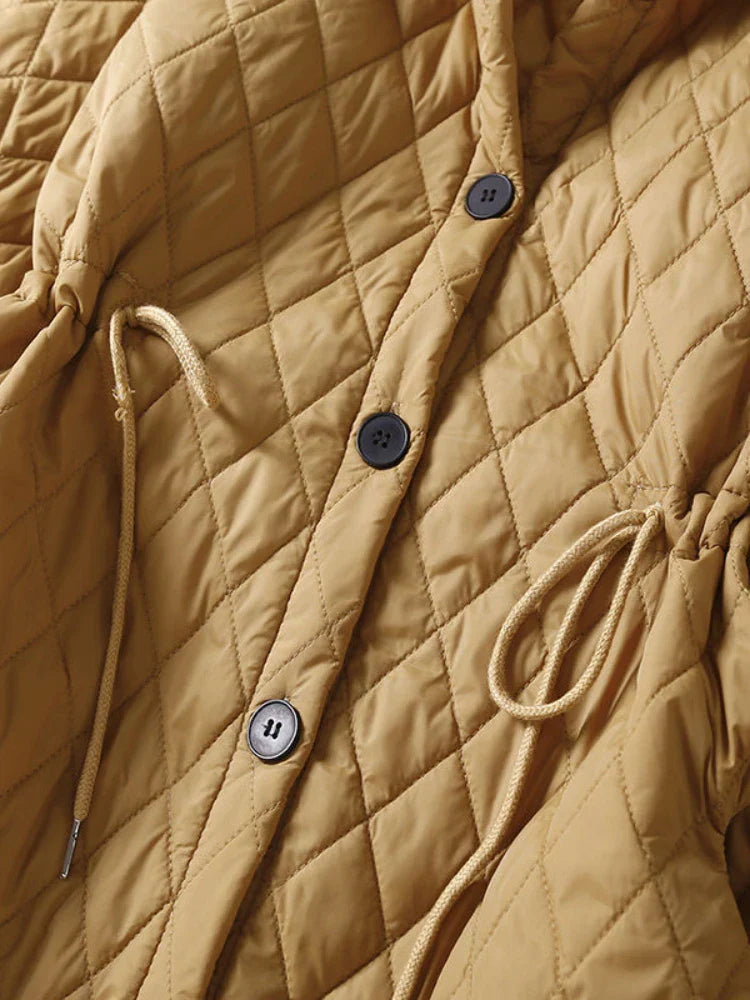 | Quilted Long Coat