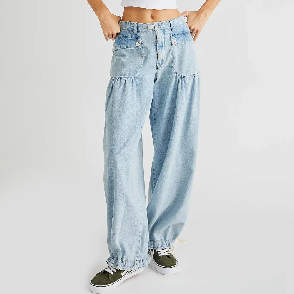 | Wide-Leg Denim