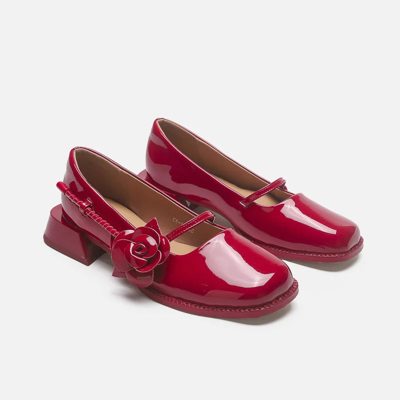 | Shimmer Mary Janes
