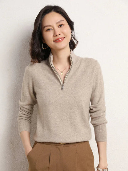 | Cashmere Half-Zip