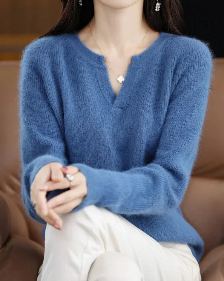 | Brushed Wool Pullover