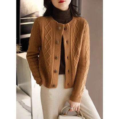 | Cable Knit Cardigan