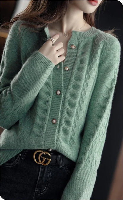 | Pearl Button Cardigan