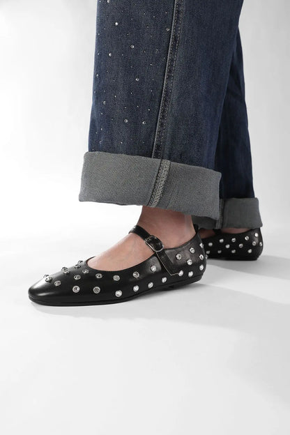 | Studded Mary Janes