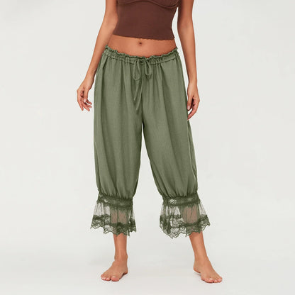 | Lace Lantern Pants