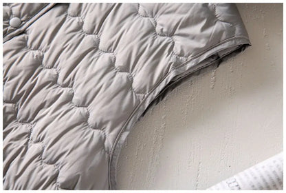 | Puffer Vest in Gold