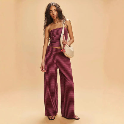 | Linen Striped Set
