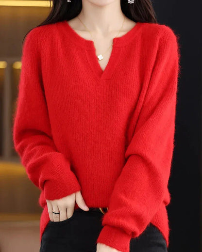 | Brushed Wool Pullover