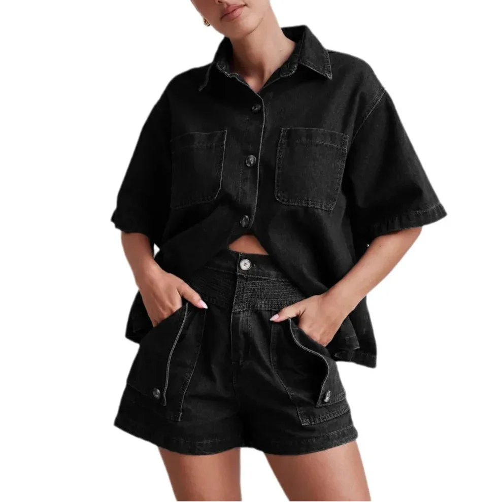 | 100% Cotton Denim Set