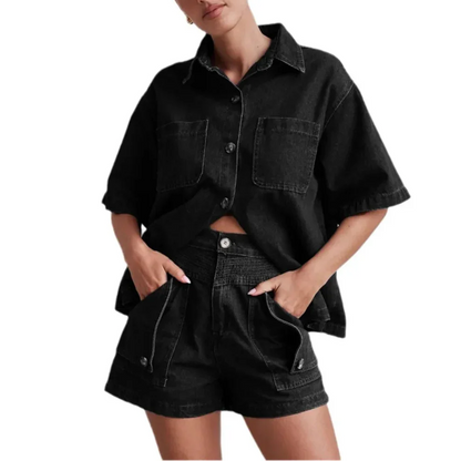 | 100% Cotton Denim Set