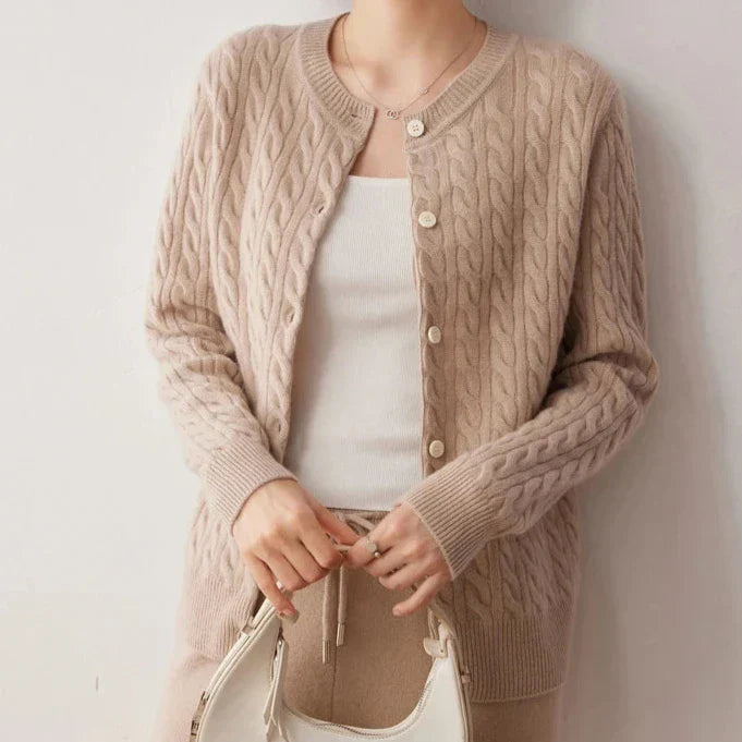 | Casual Cashmere Cardigan