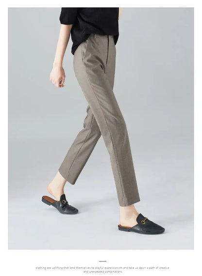 | High-Waist Trousers
