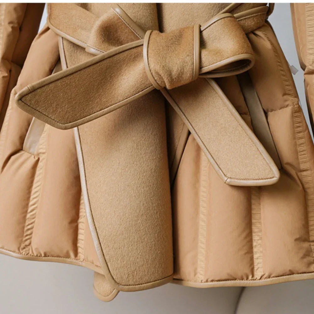 | Belted Down Jacket