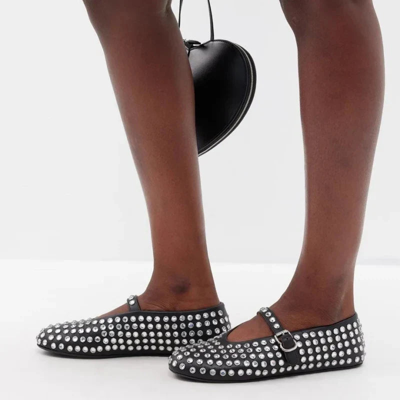 | Mary Janes in Midnight Color