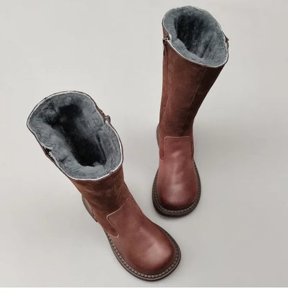 | Shearling Riding Boots