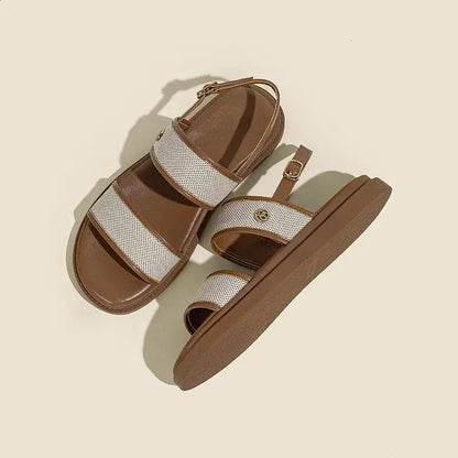 | Italian Woven Strap Sandals