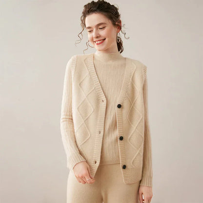 | Cashmere Cardigan
