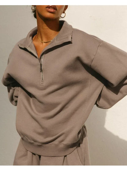 | Half-Zip Sweatshirt