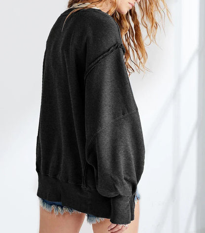 | Oversized Sweater in Maplewood
