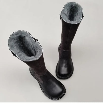 | Shearling Riding Boots