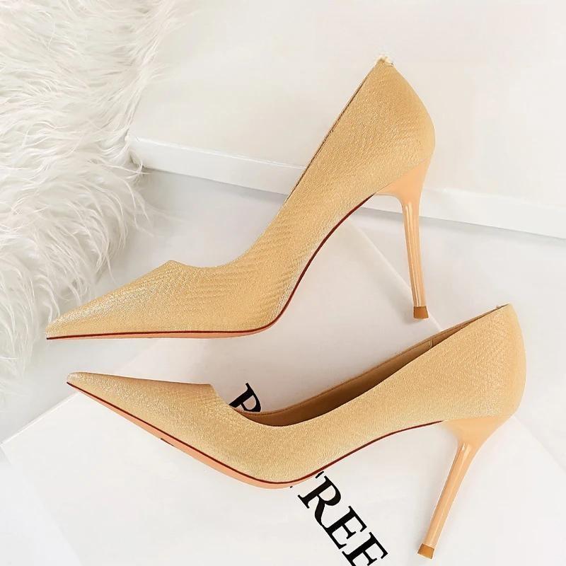 Fashion Office Pumps Gradient Color High Heels