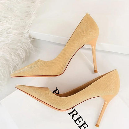 Fashion Office Pumps Gradient Color High Heels