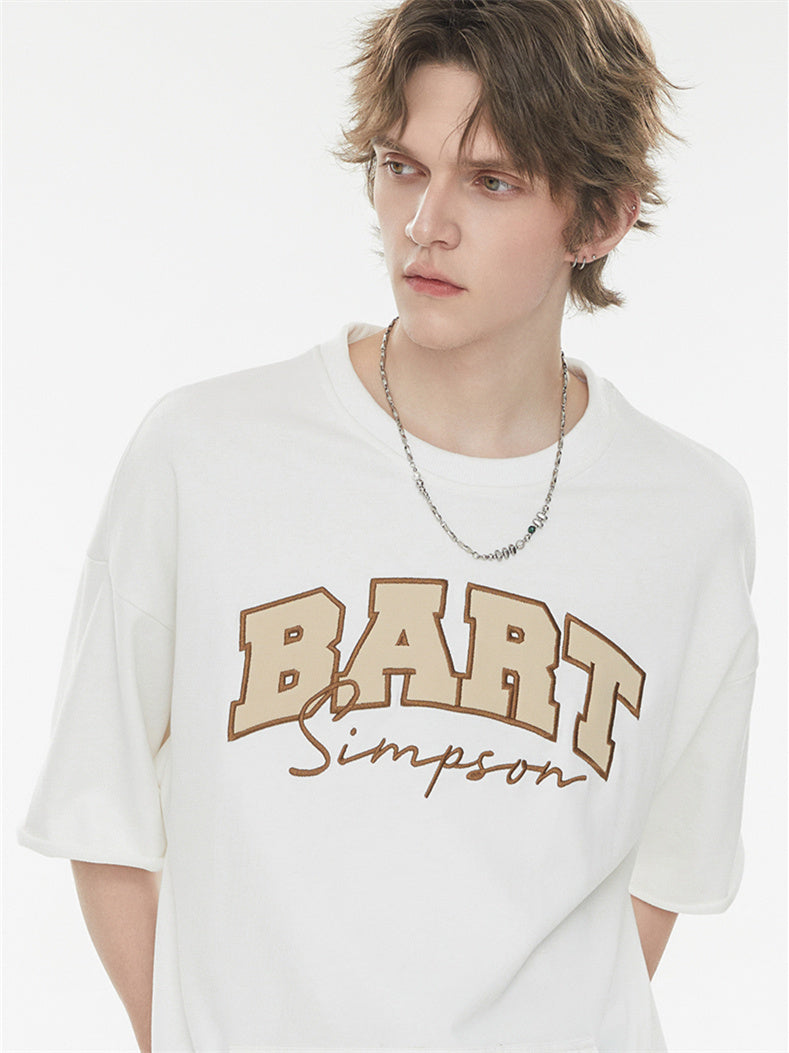 Simpson American Preppy Style Oversized T-shirt