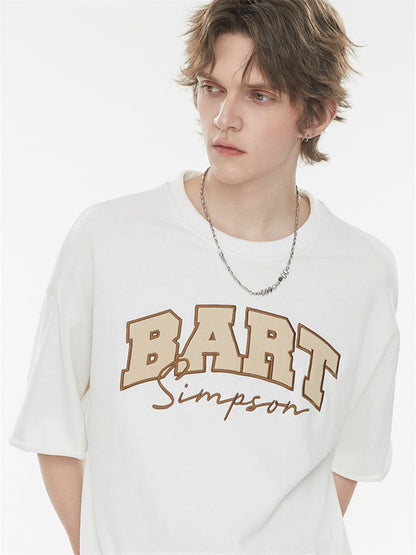 Simpson American Preppy Style Oversized T-shirt
