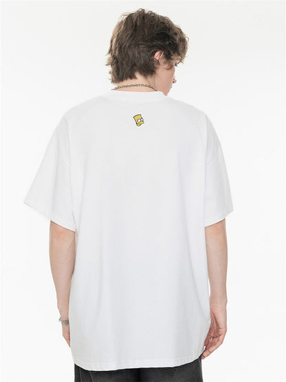 High Street Loose-fitting T-shirt With Large Symbol Print
