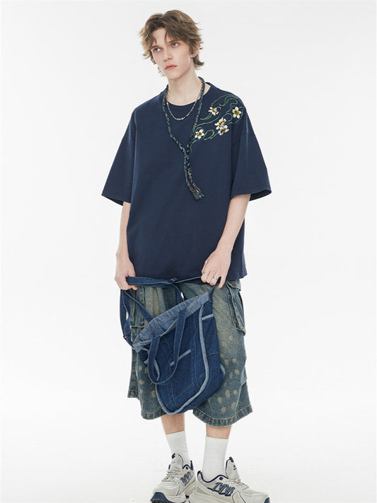 Fresh And Gentle Style Oversized Casual T-shirt
