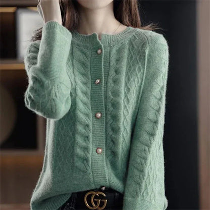 | Pearl Button Cardigan