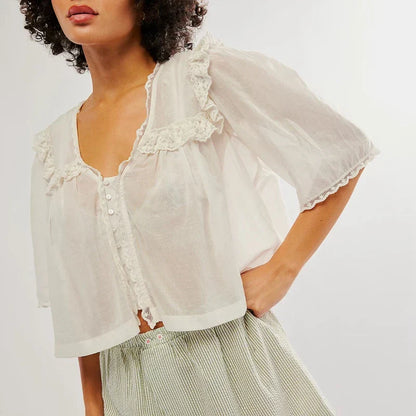 | Ruffle Blouse