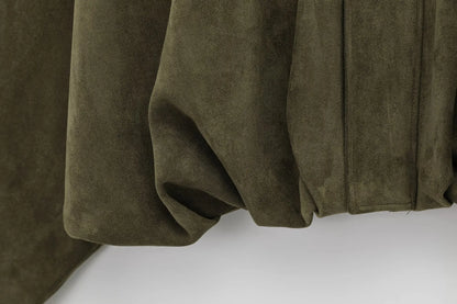 | Women's Suede Bomber
