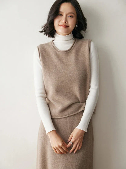 | Cashmere Vest
