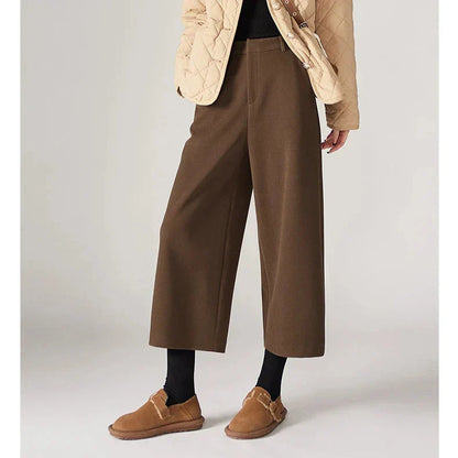 | Woolen Wide Leg Pants