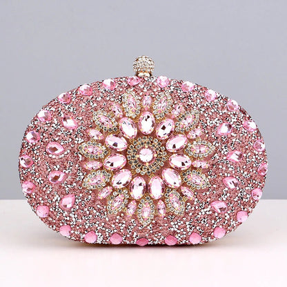 Diamond Encrusted Clutch Bag by Meghan