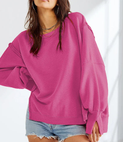 | Oversized Sweater in Maplewood