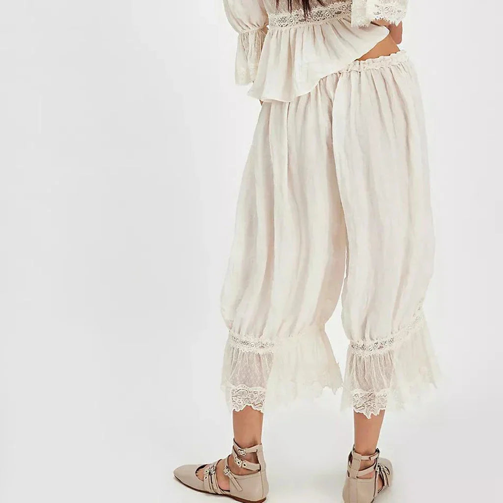 | Lace Lantern Pants